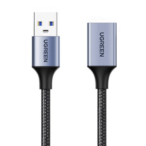 UGREEN 	US115 Przedłużacz USB 3.O, męski USB do żeński USB, 0,5m (czarny)