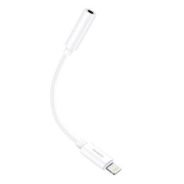 Kabel audio 3.5mm jack do iPhone Foneng BM20 (biały)