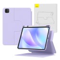 Magnetyczne Etui ochronne do Ipad Pro 11"/IPad Air4/Air5 10.9" Baseus Minimalist (fioletowy)