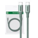 Kabel USB-C do USB-C UGREEN 15310 1m (zielony)