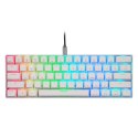 Klawiatura mechaniczna Motospeed CK61 RGB (biała)