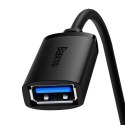 Przedłuzacz Baseus USB 3.0 męski do żeński, AirJoy series, 0.5m (czarny)