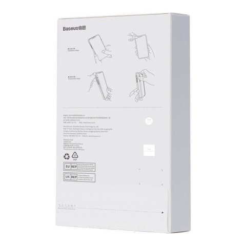 Zestaw ochronny BASEUS Corning do iPhone 12 Pro Max (przezroczysty)