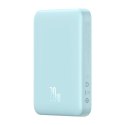 Powerbank magnetyczny Baseus Magnetic Mini 10000mAh, USB-C 20W MagSafe (niebieski)