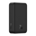 Powerbank magnetyczny Baseus Magnetic Mini 20000mAh, USB-C 20W MagSafe (czarny)