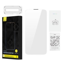 Szkło hartowane Baseus 0.4mm Corning HD Iphone 13 Pro Max/14 Plus + zestaw czyszczący