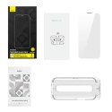 Szkło hartowane Baseus 0.4mm Corning HD Iphone 13 Pro Max/14 Plus + zestaw czyszczący