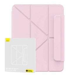 Etui magnetyczne Baseus Minimalist do Pad Air4/Air5 10.9″/Pad Pro 11″ (różowy)