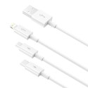 Kabel szybkiego ładowania Baseus Superior Data USB do M+L+C 3.5A 1M(White)