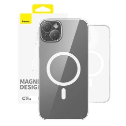 Magnetyczne Etui na telefon IP14 Baseus OS-Lucent Series (Przezroczysty)