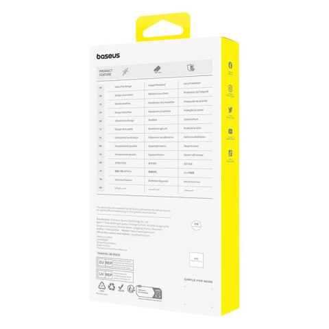 Magnetyczne Etui na telefon iPhone 15 ProMax Baseus CyberLoop Series (Czarne)