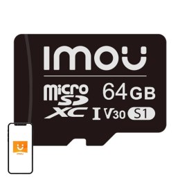 Karta pamięci Imou 64GB microSD (UHS-I, SDXC, 10/U3/V30, 95/38)