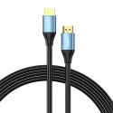 Kabel HDMI 2.0 Vention ALHSL, 10m, 4K 30Hz, 28 AWG (Niebieski)