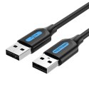 Kabel USB 2.0 Vention COJBF 2A 1m czarny PVC