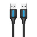 Kabel USB 2.0 Vention COJBI 2A 3m Czarny PVC