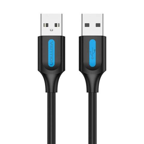 Kabel USB 2.0 Vention COJBI 2A 3m Czarny PVC