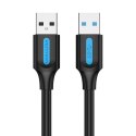 Kabel USB 3.0 Vention CONBH 2A 2m czarny PVC