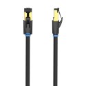 Kabel sieciowy CAT8 SFTP Vention IKABQ RJ45 Ethernet 40Gbps 20m Czarny