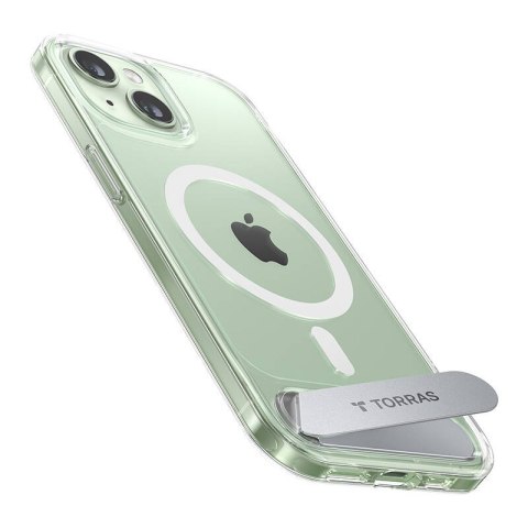 Etui Torras UPRO Pstand do iPhone 15 (transparentne)