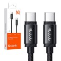 Kabel USB-C do USB-C Mcdodo CA-3681, 240W, 2m (czarny)