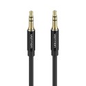 Kabel audio 3,5mm mini jack Vention BAXBI 3m czarny