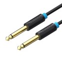 Kabel audio TS 6,35mm Vention BAABH 2m, czarny