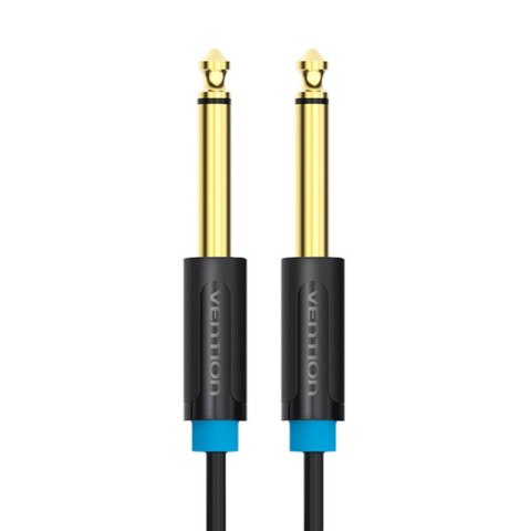 Kabel audio TS 6,35mm Vention BAABI 3m, czarny