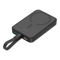 Powerbank magnetyczny Baseus Magnetic Mini 10000mAh, Lightning 20W MagSafe (czarny)