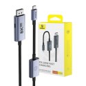 Adapter USB-C - DP Baseus 8K 1,5m (czarny)