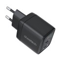 Ładowarka sieciowa GAN USB-C-USB-C PD35W Choetech PD6051 (czarna)