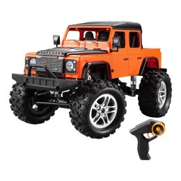 Samochód zdalnie sterowany RC na pilota 1:14 Double Eagle (pomarańczowy) Land Rover Defender (pick-up) E332-003