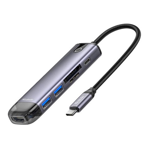 Hub USB-C Mcdodo HU-7420 10w1 (USB-C, HDMI, VGA, USB3.0*2, USB3.0*2, SD, TF)