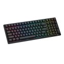 Bezprzewodowa klawiatura mechaniczna Royal Kludge RK98 RGB, Brown switch (czarna)