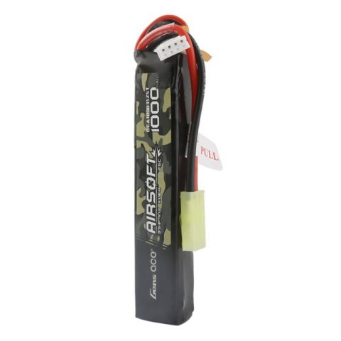 Akumulator Gens ace 25C 1000mAh 3S1P 11.1V Airsoft Gun Lipo z konektorem mini Tamiya Plug