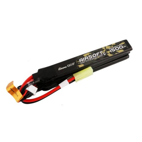 Akumulator Gens ace 25C 1500mAh 3S1P 11.1V Nunchuck 3X Airsoft Gun Lipo z konektorem mini Tamiya Plug