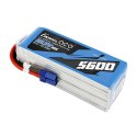 Akumulator Gens ace 5600mAh 80C 22.2V 6S1P Lipo z konektorem EC5 plug