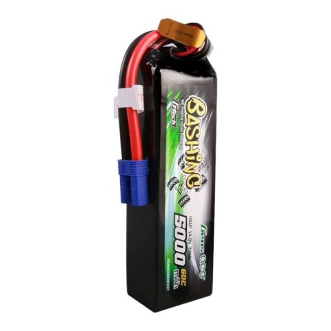 Akumulator Gens ace G-Tech 5000mAh 14.8V 4S1P 60C Lipo z konektorem EC5 Plug-Bashing Series
