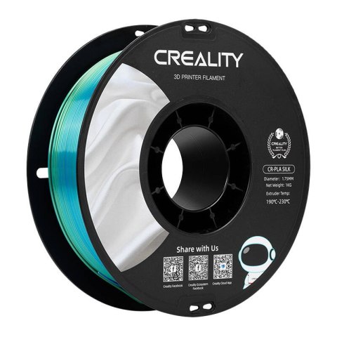 Filament CR-Silk PLA Creality (Niebiesko-zielony)