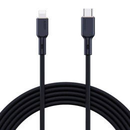 Kabel USB-C do Lightning Aukey CB-SCL1, 27W, 1m (czarny)