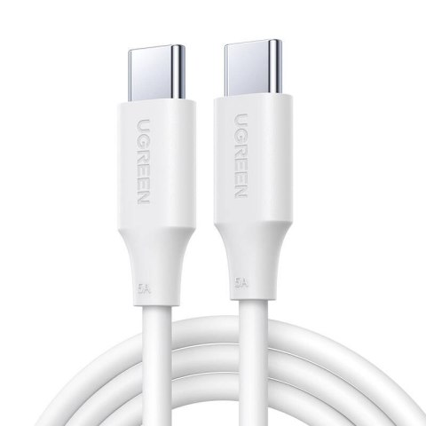 Kabel USB-C do USB-C Ugreen US562, 100W, 480 Mbps, 2m (biały)