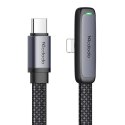 Kabel kątowy USB-C do lightning Mcdodo CA-3351,1.8m (czarny)