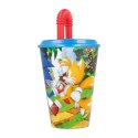 Kubek / Bidon ze słomką STOR 40530 430 ml Sonic the Hedgehog (niebiesko-czerwony)