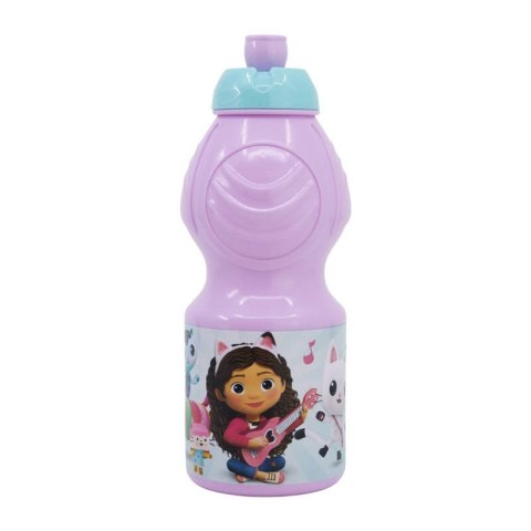 Sportowa butelka / Bidon STOR 21232 400 ml Koci Domek Gabi (różowa)