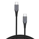 Kabel USB-C do USB-C 100W Vention TAHHF 5A 1m USB 3.1 Gen2 4k (szary)