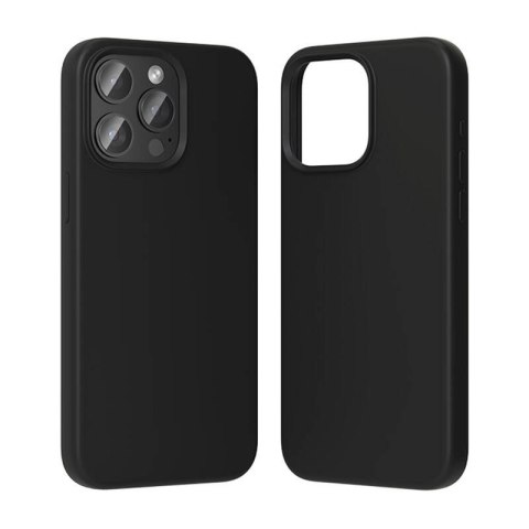 Etui Silikonowe Vention KUFB0-30 do iPhone 15 Pro (czarny)