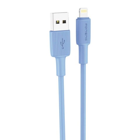 Kabel USB-A do Lightning Foneng X100 2,4A, 1,2m (niebieski)