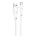 Kabel USB-A do USB-C Foneng X101 3A, 1,2m (biały)