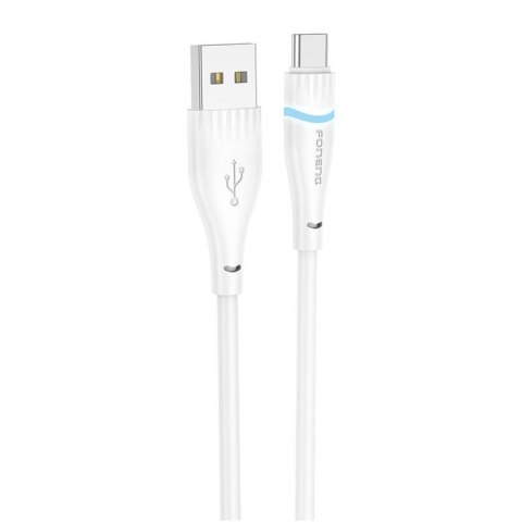 Kabel USB-A do USB-C Foneng X101 3A, 1,2m (biały)