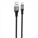 Kabel USB-A do USB-C Foneng X112, 3A, 1m (czarny)