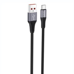 Kabel USB-A do USB-C Foneng X112, 3A, 1m (czarny)